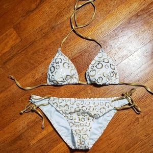 Adorable gold Guess Bikini